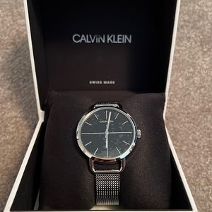 BRAND NEW Calvin Klein Swiss Made Silver Watch
